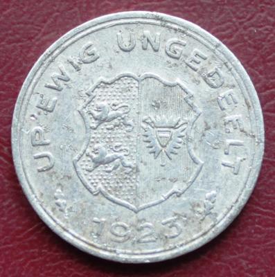 Нотгельд  Шлезвиг-Гольштейн 5 марок 1923 340р 1.JPG