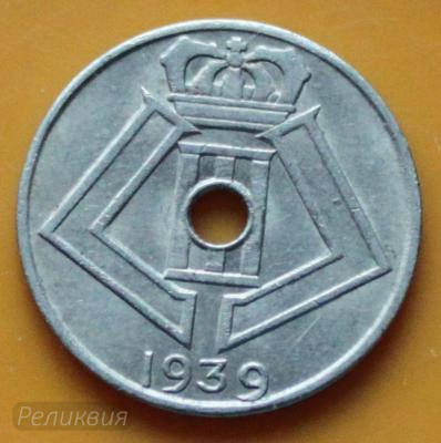 бельгия 5 сантим 1939.JPG