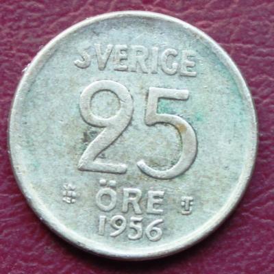 Швеция 25 Эре 1956 110р.JPG