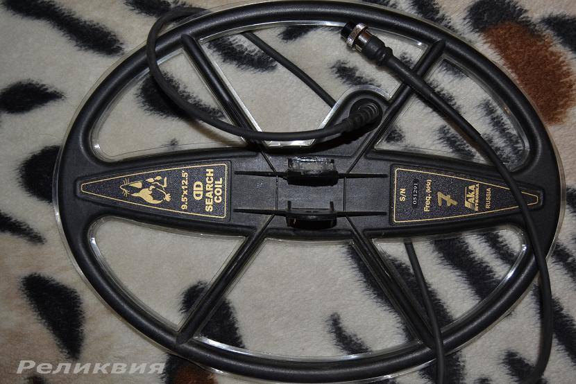 Катушка dd 9,5х12,5 частота 7кгц фирмы ака - поисковые катуш.