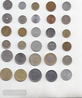 Монеты разных стран 30 штук №1 2.jpg