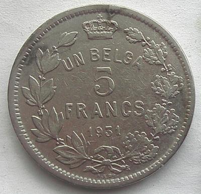 IMG00180выст Бельгия  5 франков 1931.jpg
