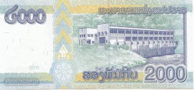 Лаос 2000 кип 2011 год UNC (60) 2.jpg