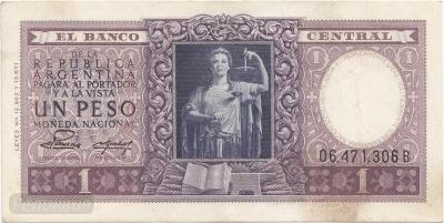 Аргентина 1 песо 1952 - 1955 гг. (70) 1.jpg