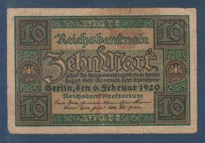 ГЕРМАНИЯ. 10 марок 1920. (80) 1.jpg