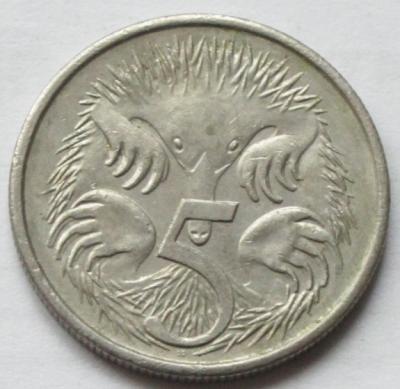 Австралия 5 центов, 2014.JPG