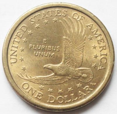 1 доллар 2000 год Индианка. Орел P.JPG
