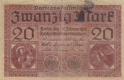 Германия. 20 марок 1918 (60) 2.jpg
