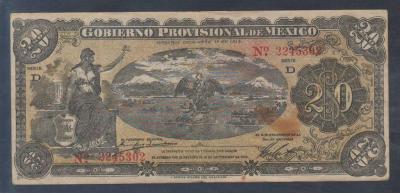 МЕКСИКА. GOBIERNO. 20 песо 1914. (210) 1.jpg
